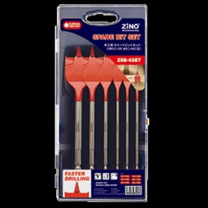 ZINO 스페이드비트세트목공드릴 나비드릴 ZSB-6SET 6PCS10 13 16 19