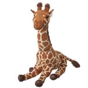 이케아 산들뢰파레 애착인형 새끼 기린/브라운, 45 cm 봉제인형 106.030.57