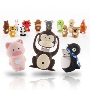 플라이토 귀여운 캐릭터 USB메모리 32GB 동물 미니 USB 입학선물