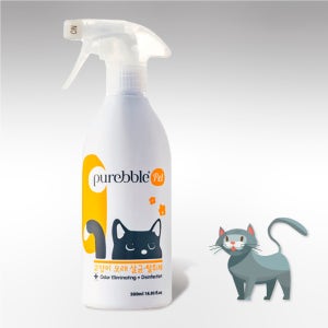 퓨어블 펫 고양이 모래 살균 탈취제 500ml