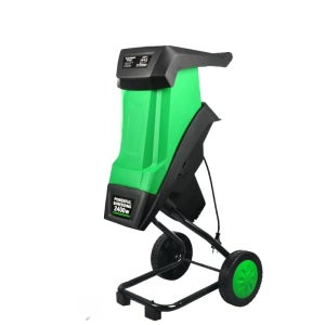 나무 분쇄기 잔가지 파쇄기 정원 톱밥 제조기 과수원 2400W 가방