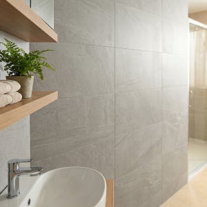 300X600각 도기질타일 빌바오 그레이 무광 주방 욕실 화장실 베란다 벽타일