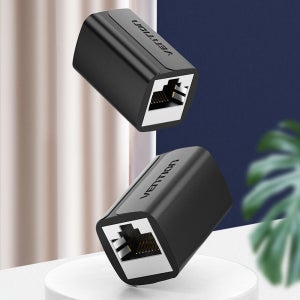 벤션 CAT7 FTP 랜연장 젠더 RJ45 커플러 IPWB0
