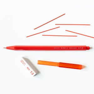 고쿠요 엔피츠 빨강 샤프 레드 연필 1.3 코쿠요 채점 밑줄