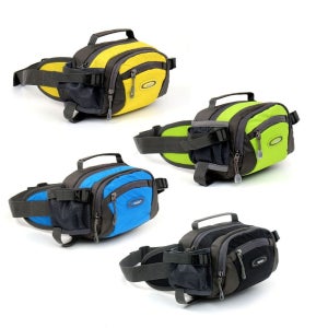 경량 등산 힙색 스포츠 여행 방수 허리가방 물통수납 블랙