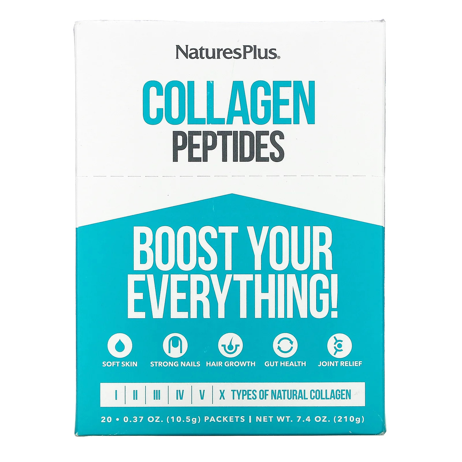몸관리하세요 겨울입니다 <b>NaturesPlus</b> 콜라겐 펩타이드 스틱 팩 20개 개당 105g 037oz 특별관리진행