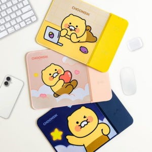 카카오프렌즈 CS 듀얼 무선 고속 충전 마우스패드 데스크매트