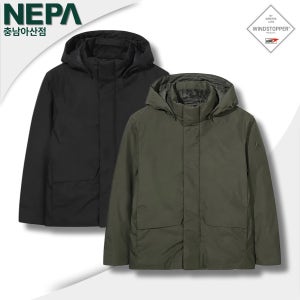 네파 숏패딩 거위털 고어텍스 구스 다운 점퍼 아웃도어 생활방수 벤투스 RDS 숏패딩