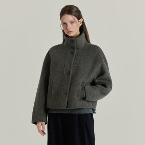 하이넥 숏 코트_CVJHG1101Q