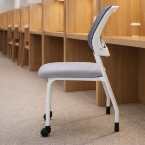 딥워크 독서실의자 고등학생 중학생 의자 발받침 낮은 책상 고정 수험생