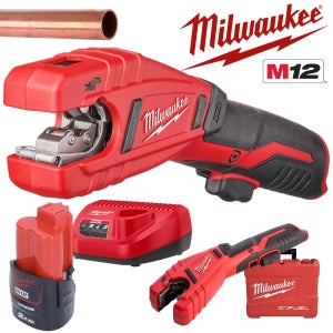 milwaukee 충전파이프커터 M12C12PC-20 (12V 2.0Ah) 동파이프 캇타