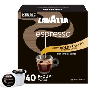Lavazza 에스프레소 이탈리아노 K-Cup 포드 40개입 대용량