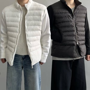 남자니트패딩 남자경량패딩