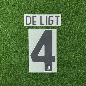 [오피셜] 20-22 유벤투스 홈 DE LIGT 4 마킹 네임세트