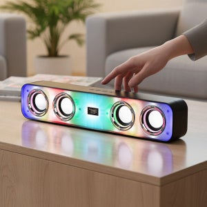 7NC 블루투스 20W 레인보우 무선 스피커 LED