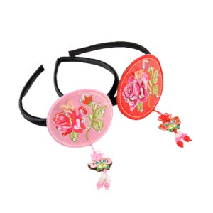 나비 노리개 장미 와펜 한복 머리띠 전통 장신구 배씨 댕기 헤어밴드