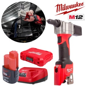 milwaukee 충전리벳건 M12BPRT-20 (12V 2.0Ah) 리베터기 리벳건