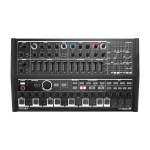 ARTURIA 미니브루트 2S 느와르 아날로그 신디사이저 패드형 스텝 시퀀스 세미모듈러 MiniBrute 2S Noir