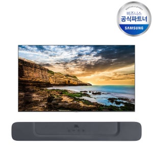 삼성전자 디지털 사이니지 LH43QETELGCXKR + JBL BAR 2.0 패키지