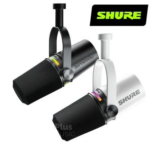 SHURE MV7+ PLUS 슈어 팟캐스트 방송용 듀얼 마이크 /XLR USB-C 보컬 홈레코딩