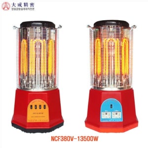 대성정밀 팔각 나노카본 팬히터 NCF380V-13500W 쾌속 난방 저소음 고효율 현장