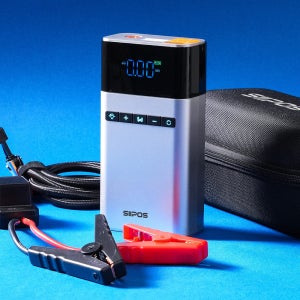 시포스 점프스타터 차량용 공기압주입기 겸용 스타트 자동차 방전 S-JA14