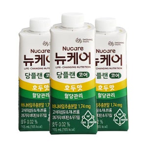 뉴케어 당플랜 코어 호두맛 165ml, 24팩 식사대용 균형영양식