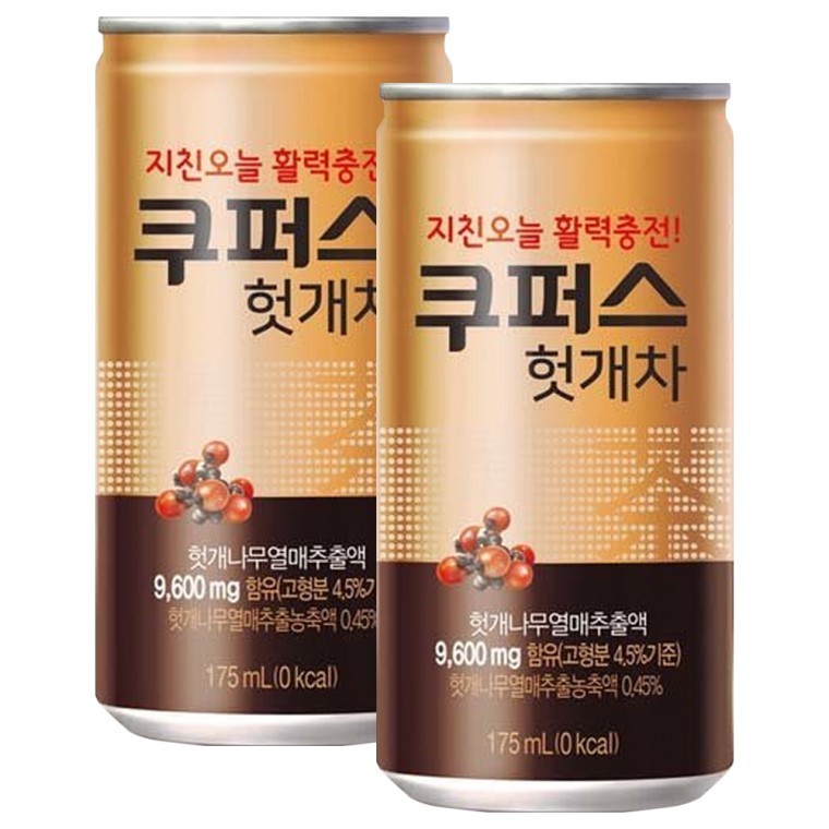 <b>팔도</b> 쿠퍼스 헛개차 175ml x 30캔