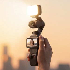 라이트밸런스 오즈모포켓3 조명 PB-250P1 브이로그 유튜브 유튜브용 카메라 악세사리