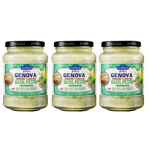 폰타나 제노바 치즈 크림 바질페스토 파스타 소스 430g x 3개