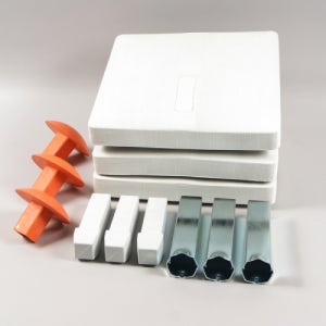 니스포 고정식 야구 루베이스 세트 GH-0903 야구 진행 용품