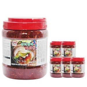 옥천식품 장터할매 비빔장 2kg 1박스 5개입