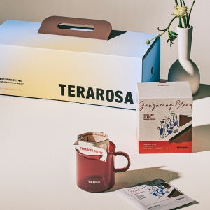 [테라로사] 설 선물세트 | 드립백&유리머그 세트