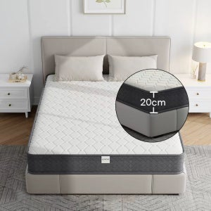 리보아 독립 스프링 침대 매트리스 롤팩 20cm, SS(슈퍼싱글)1100, 미디엄소프트