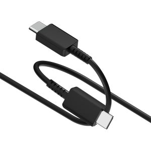 C to C 케이블 100W 초고속 충전 5A 20V PPS PD 블랙, 1개, 0.2m