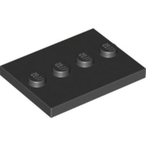 레고부품 88646 검정색 미니피규어 받침대 Black 6076678