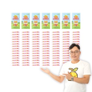 스틱형 배즙 [꼬샤꼬샤] 홍도라지 배스틱 15포, 7개