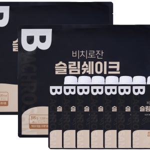 비치로잔 슬림쉐이크 2팩 곡물맛/체중조절용 조제식품/식사대용쉐이크