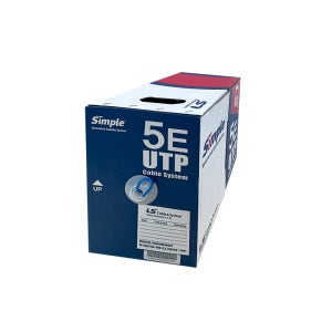 UTP케이블 CAT5e 파란색 랜케이블 박스 LS전선