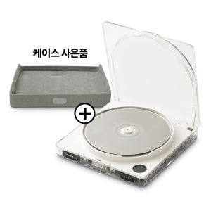 [포토상품평 5천원증정] [단독사은품제공] 무선 투명 CD플레이어 아이리버 IMP-R1 내장스피커 블루투스인아웃 휴대용 CD리핑 MP3플레이어