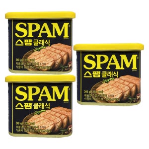 CJ제일제당 스팸 클래식 340g 3개