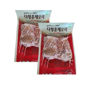 다향오리훈제 400G 슬라이스 2개