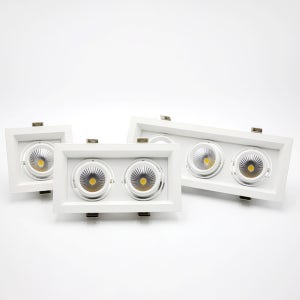 아이즈 사각 LED 멀티 마그네틱 COB 1구 10W, 2구 20W, 3구 30W 매입등