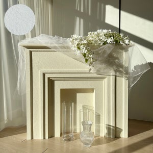 시그니처 모던 벽난로 콘솔 장식장 엠보 주문제작 (톡톡문의)