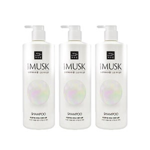 미쟝센 펄샤이닝 샴푸 화이트머스크, 1000ml, 3개