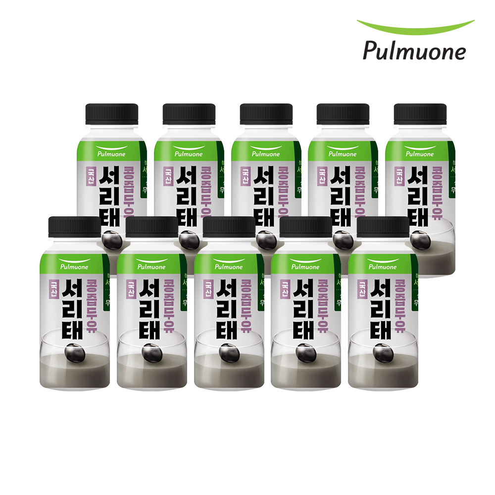 <b>풀무원</b> 서리태 콩즙두유 (180mlX10병)