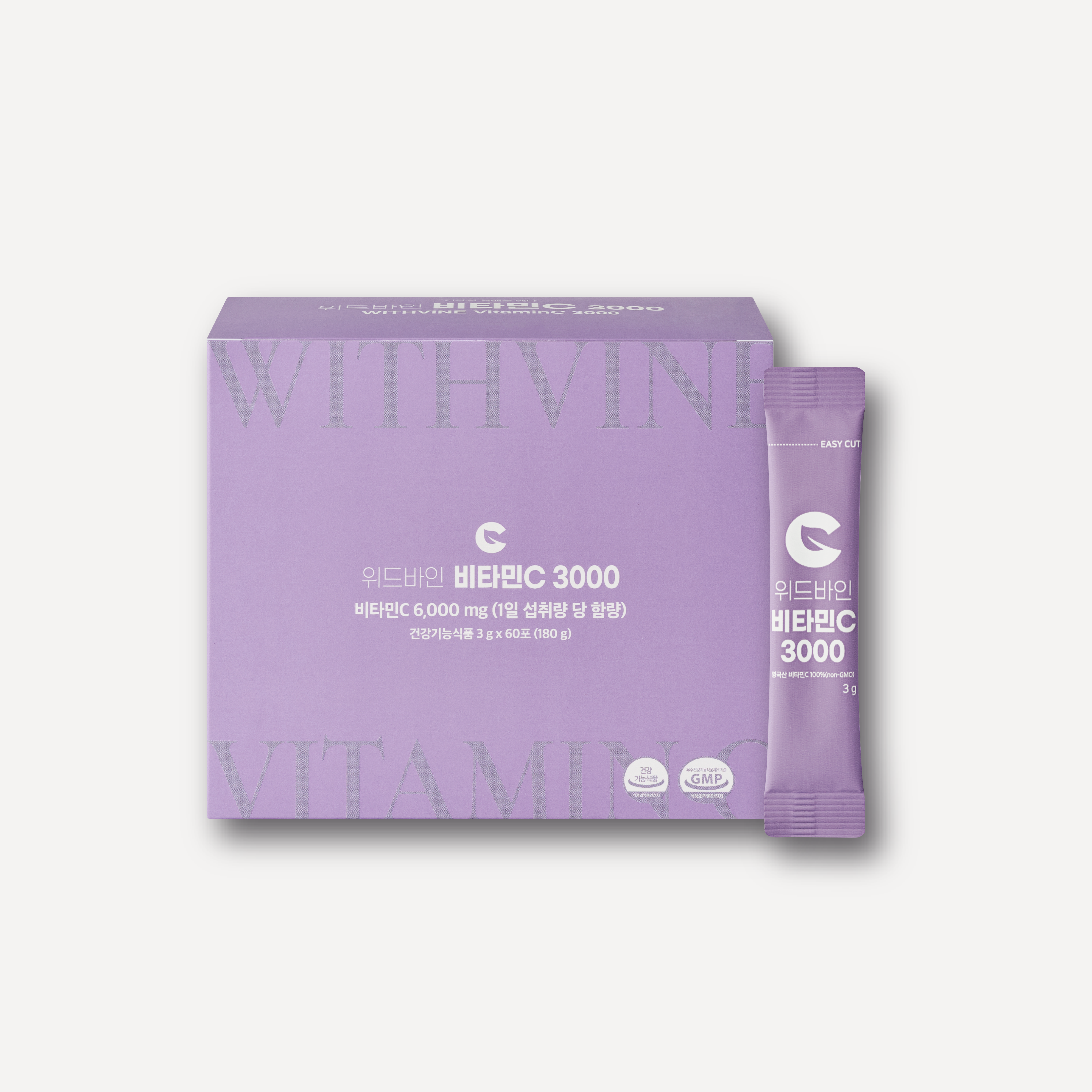 위드바인 비타민C 3000mg 60포, 1개