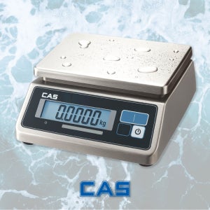 카스 공장 방수형 수산 업소용 SUS 케이스 전자 저울 건전식 타입 SWII-3CW(S)