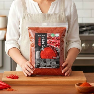 고은빛 국내제조 HACCP 중국산 조미 고춧가루 1kg 고추가루 대용량 업소용