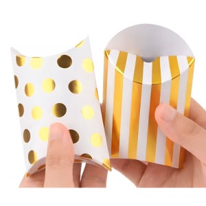 선물박스 10개 세트 골드 패턴 포장박스 답례품 행사